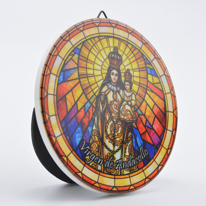 Cuadros de Santos Colgantes Virgen de Andacollo