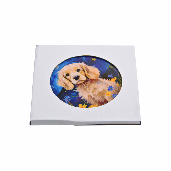 Posaollas Perro Cocker Spaniel Sueño Floral
