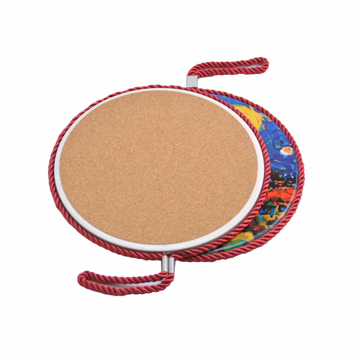 Posaollas Perro Golden Sueño Floral