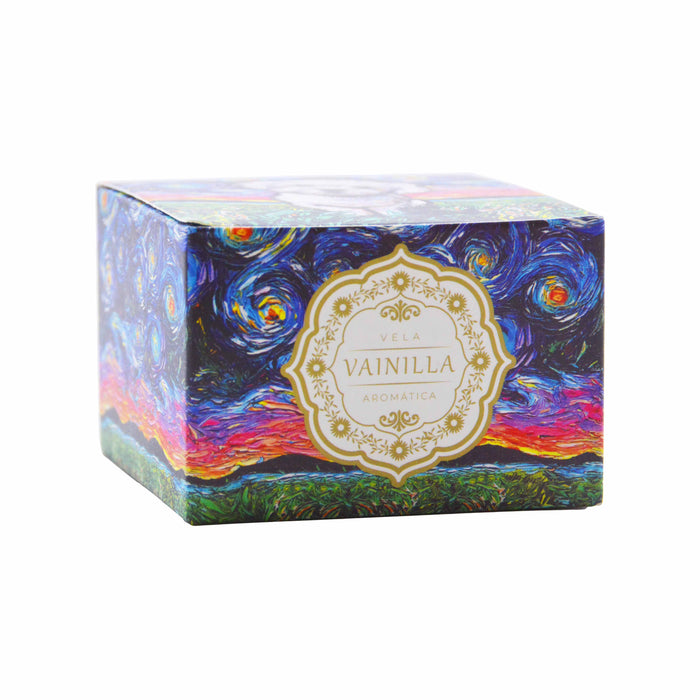 Vela Aromática Vainilla Perro Maltés Pintura
