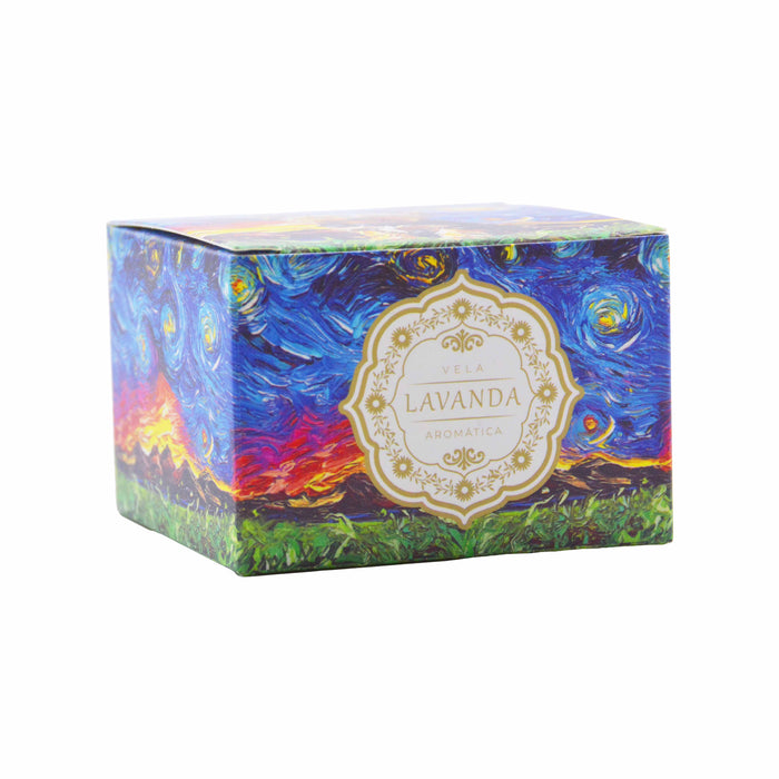 Vela Aromática Lavanda Perro Yorkshire Pintura