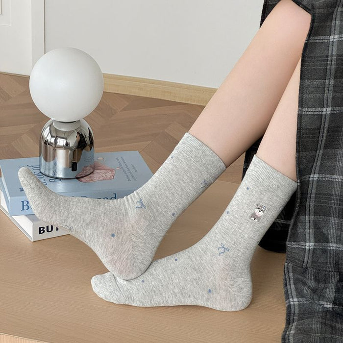 Calcetines Punto de Perro  Schnauzer