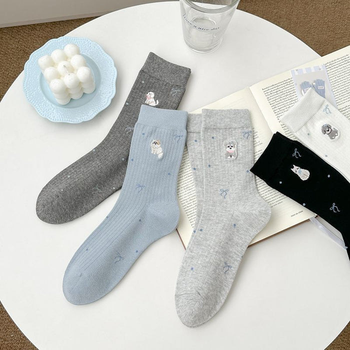 Calcetines Punto de Gato Gordito