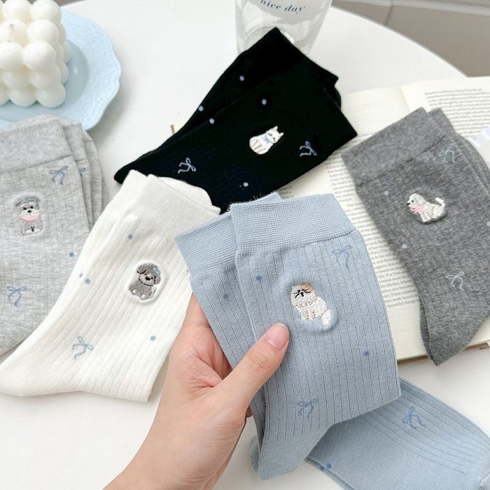 Calcetines Punto de Gato Gordito