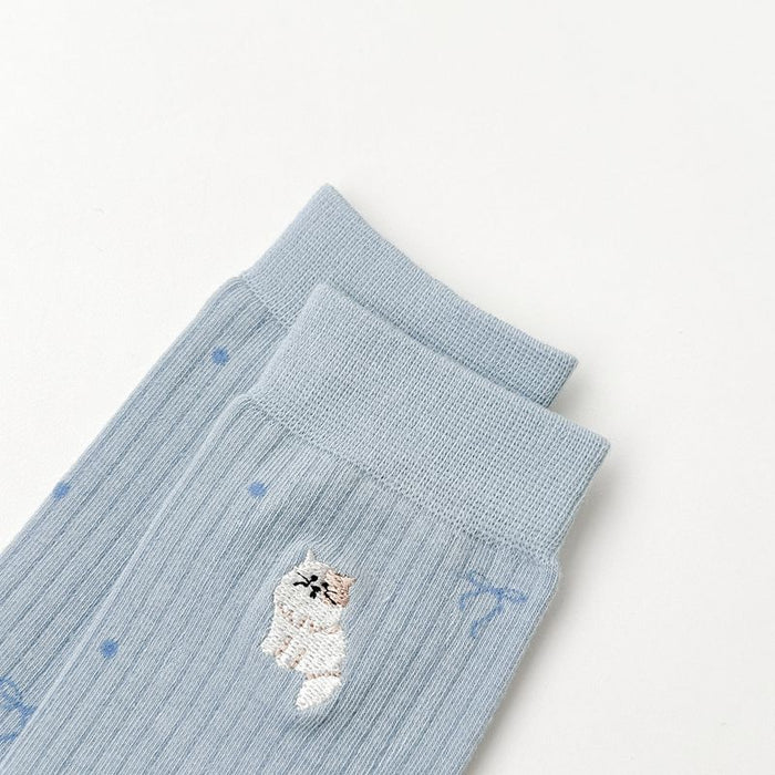 Calcetines Punto de Gato Gordito