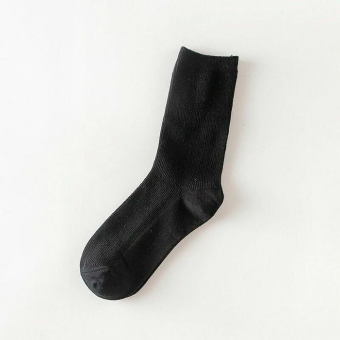Calcetines Liso Color Negro