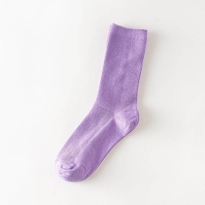 Calcetines Liso Color Morado