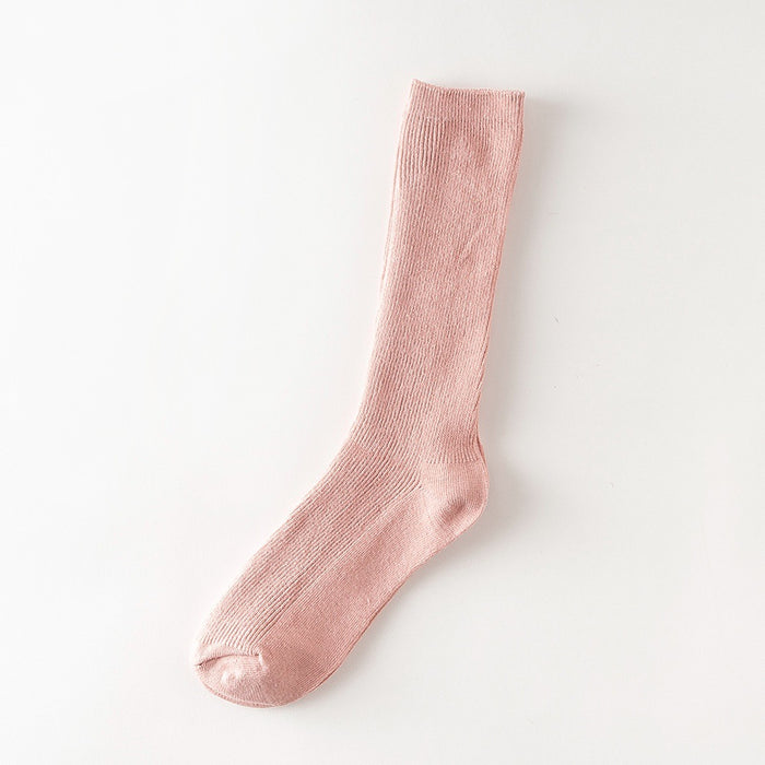 Calcetines Liso Color Rosado Pálido