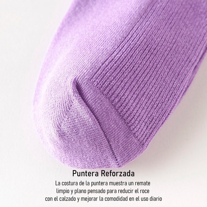 Calcetines Liso Color Morado