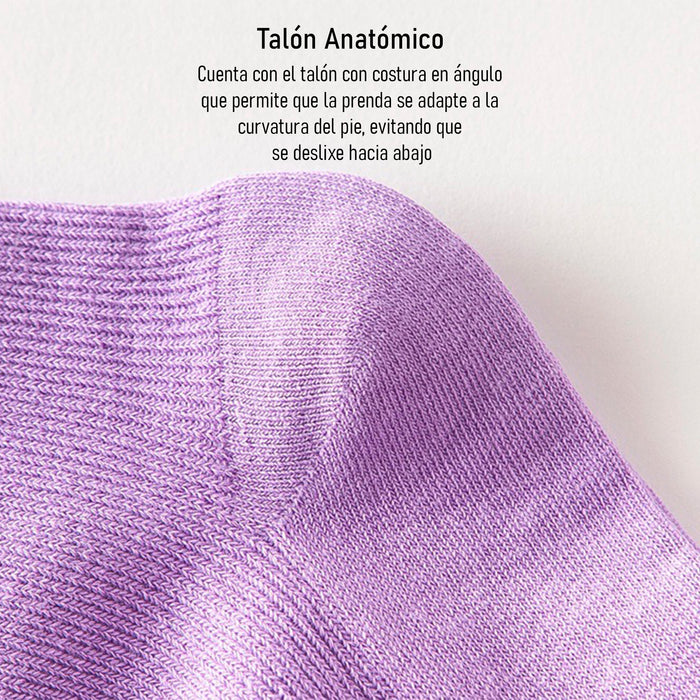 Calcetines Liso Color Rojo