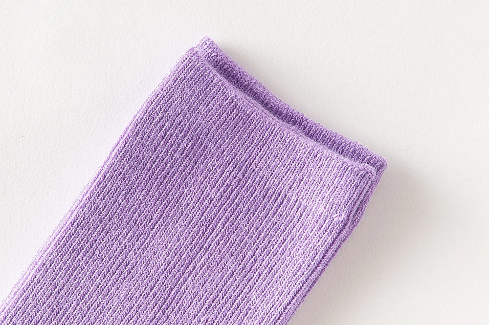 Calcetines Liso Color Morado