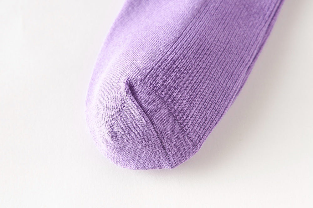 Calcetines Liso Color Morado