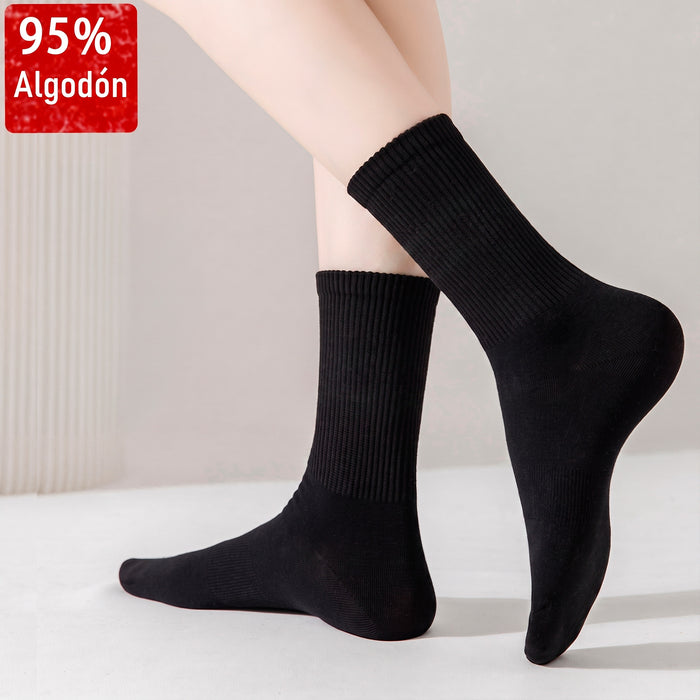 Calcetines Largos Negros 36-40