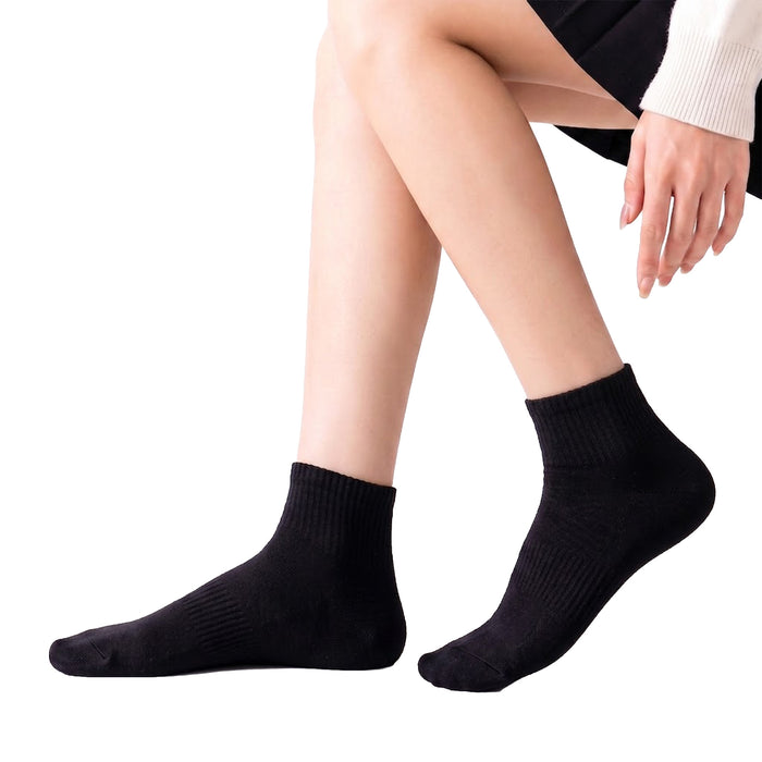Calcetines Cortos Negros 36-40