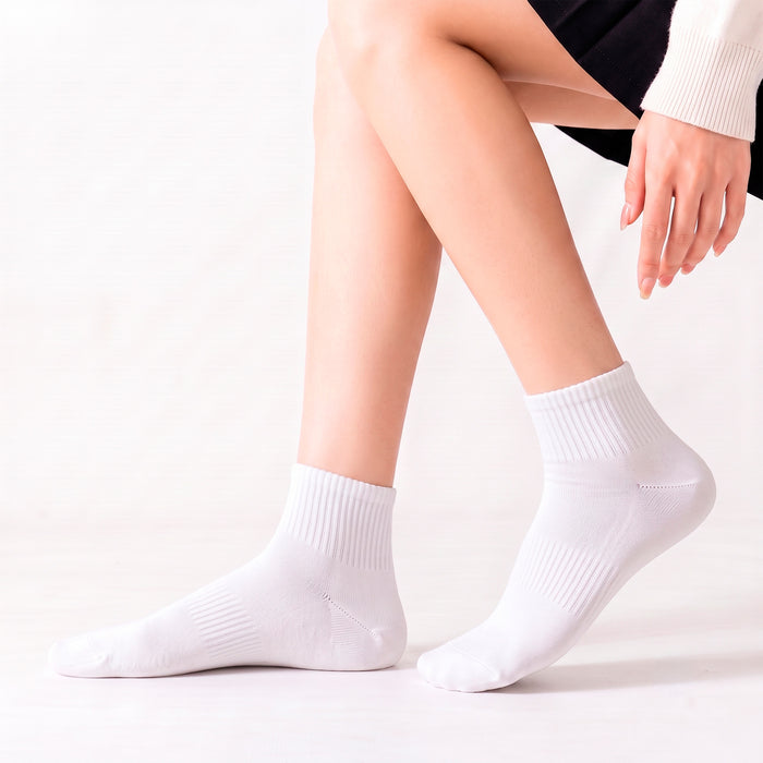 Calcetines Cortos Blancos 36-40