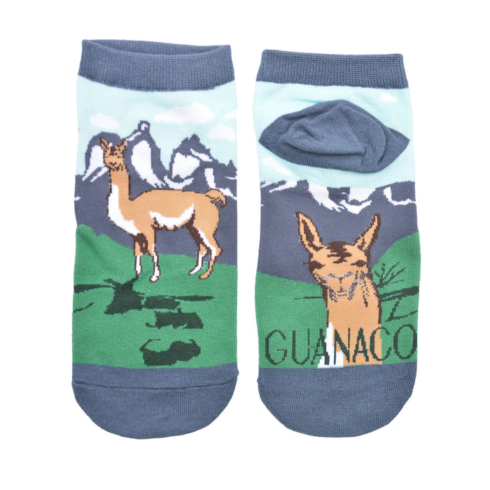 Calcetín Corto de Algodón Chile Guanaco