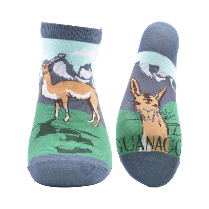 Calcetín Corto de Algodón Chile Guanaco
