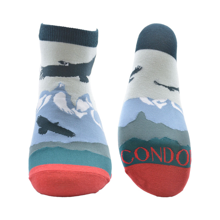 Calcetín Corto de Algodón Chile Cóndor 41-45