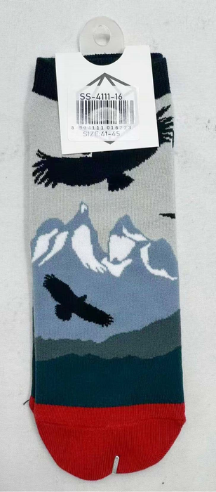 Calcetín Corto de Algodón Chile Cóndor 41-45