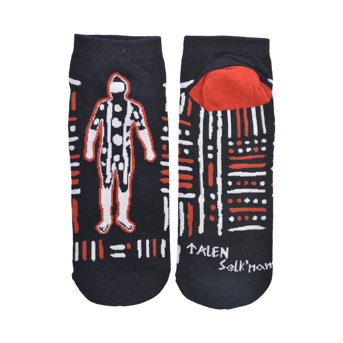 Calcetín Corto de Algodón Chile Selknam Talen 41-45