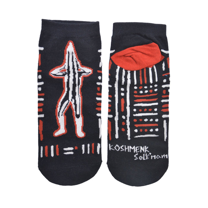 Calcetín Corto de Algodón Chile Selknam koshmenk 41-45