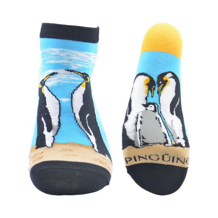 Calcetín Corto de Algodón Chile Pingüino 41-45