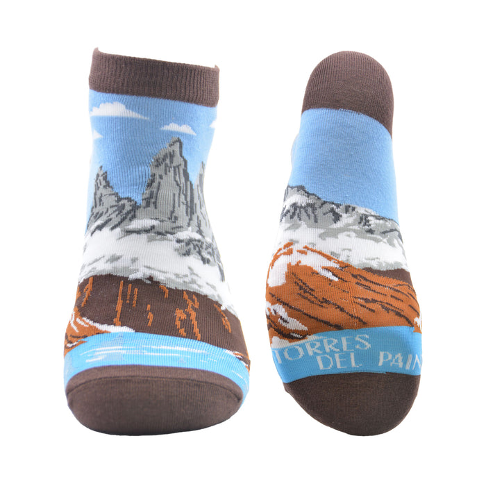 Calcetín Corto de Algodón Chile Torres del Paine 41-45