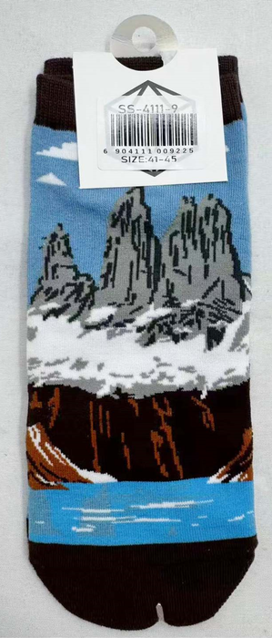 Calcetín Corto de Algodón Chile Torres del Paine 41-45