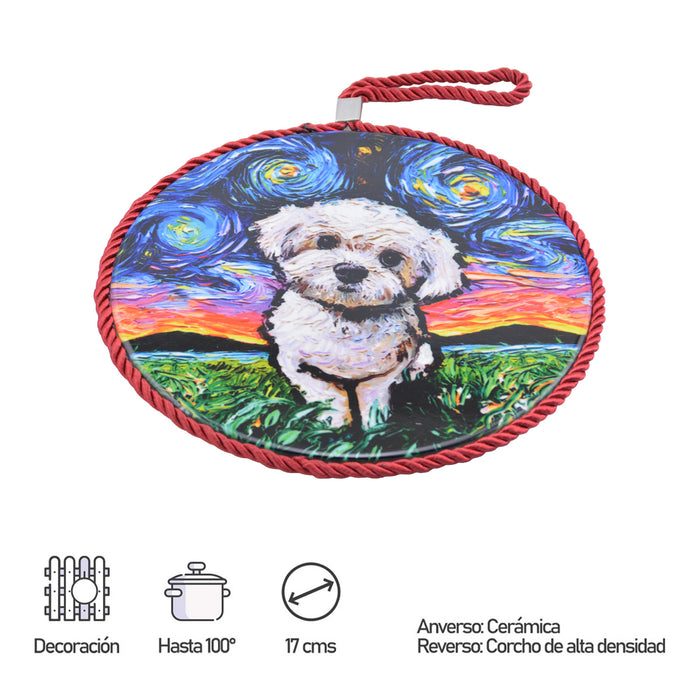 Posaollas Perro Maltés