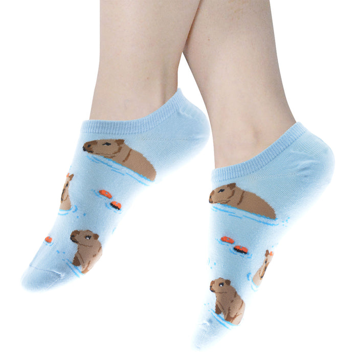 Calcetines Invisibles de Algodón Capibara