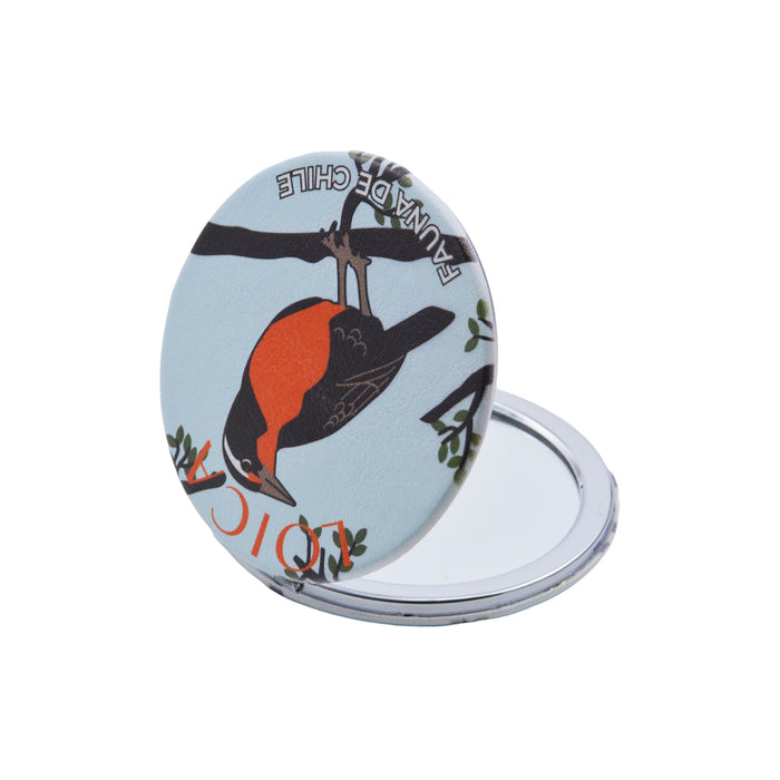 Espejo de Cartera Fauna de Chile Loica