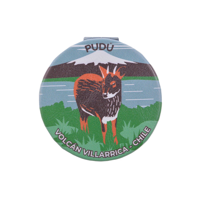 Espejo de Cartera Fauna de Chile Pudú