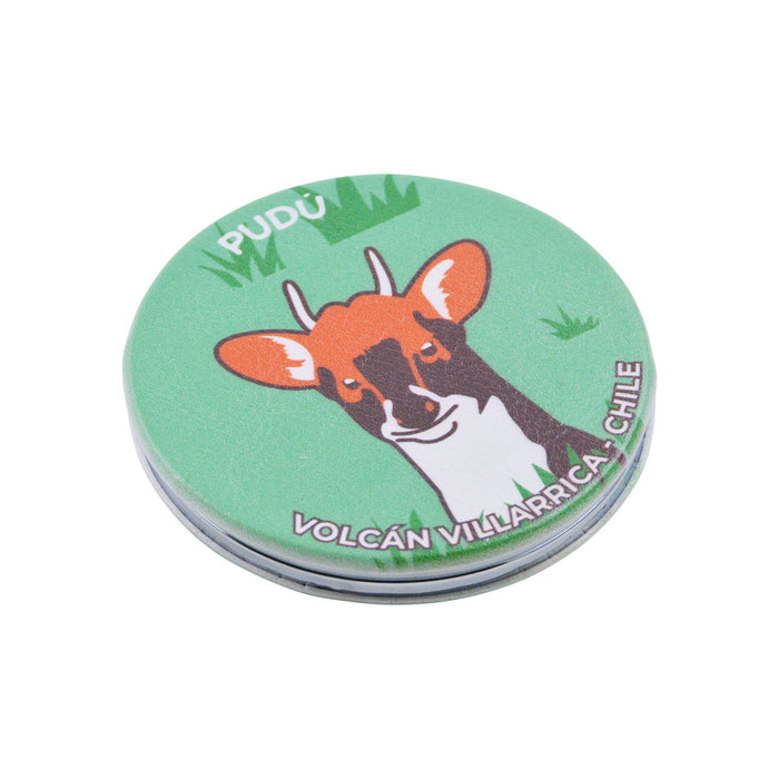 Espejo de Cartera Fauna de Chile Pudú