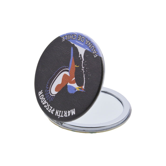 Espejo de Cartera Fauna de Chile Martín Pescador