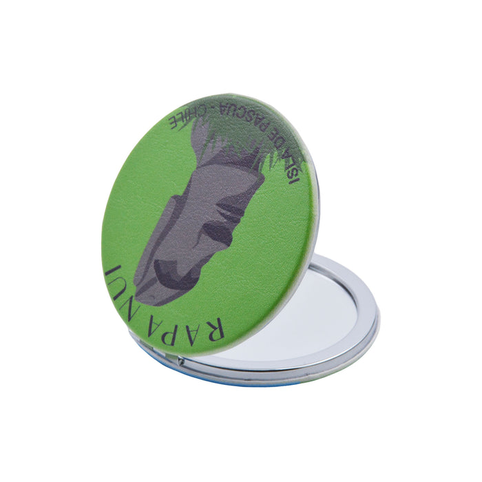 Espejo de Cartera Rapa Nui Isla de Pascua Chile