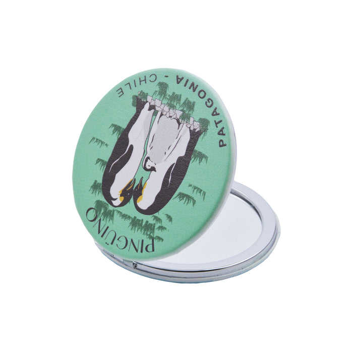 Espejo de Cartera Pingüinos Patagonia Chile