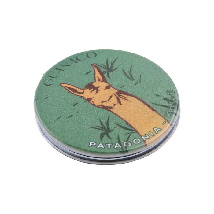 Espejo de Cartera Guanaco Fauna de Chile