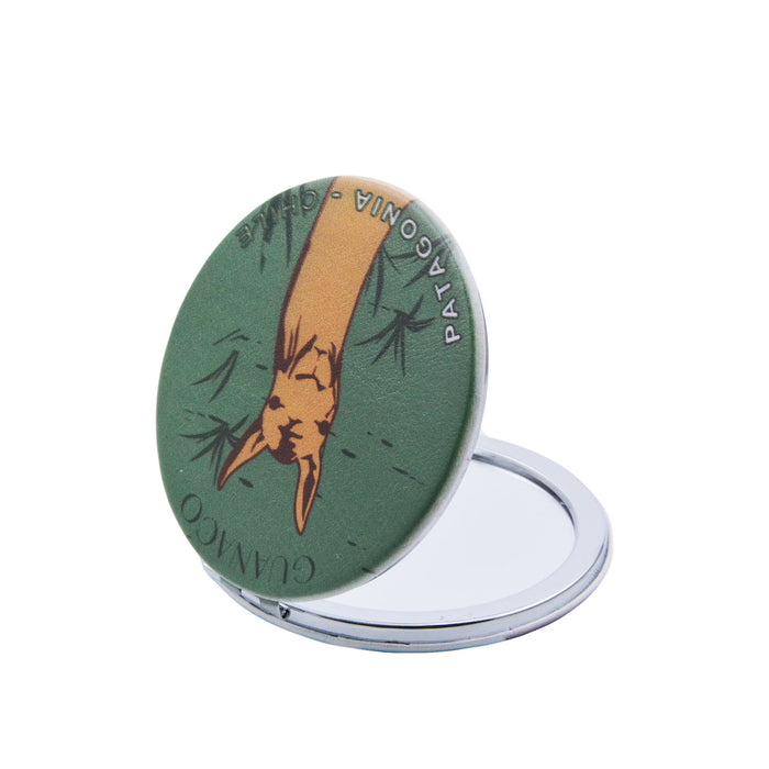 Espejo de Cartera Guanaco Fauna de Chile