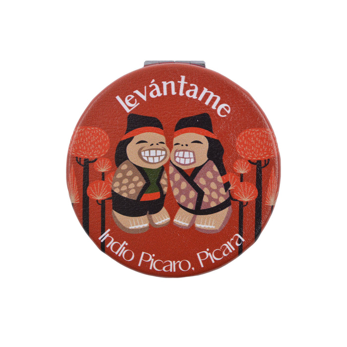 Espejo de Cartera Indio e India Picaros Chile