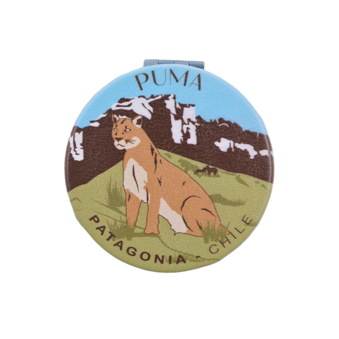 Espejo de Cartera Puma Fauna de Chile