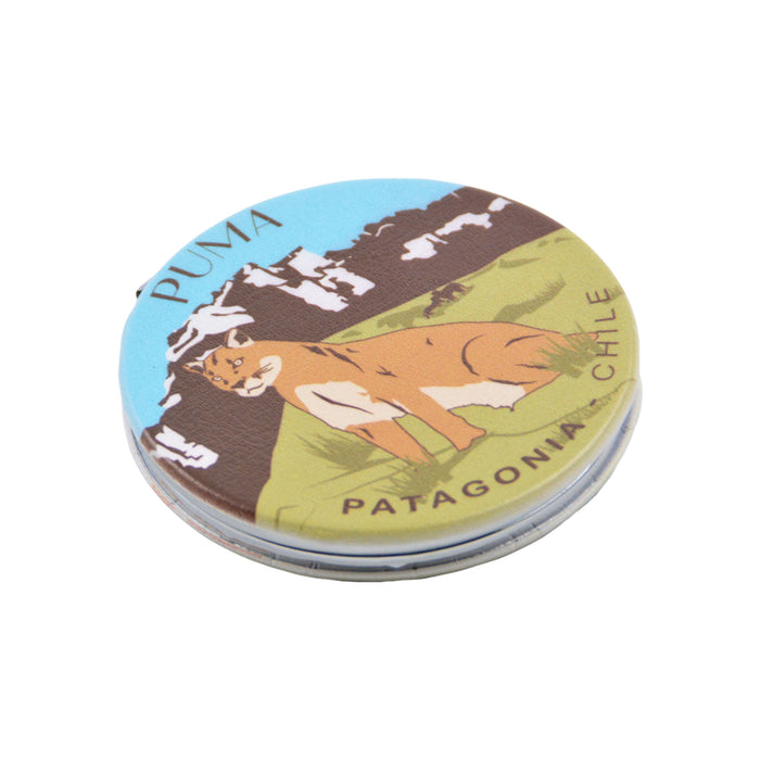 Espejo de Cartera Puma Fauna de Chile