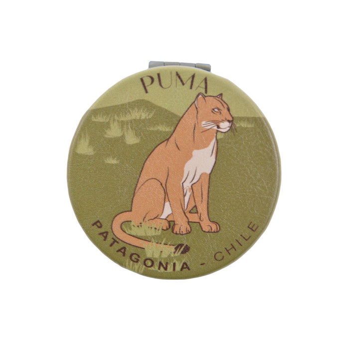 Espejo de Cartera Puma Fauna de Chile