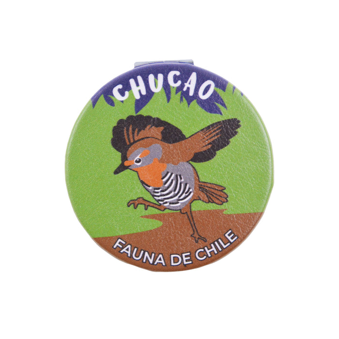 Espejo de Cartera Fauna de Chile Chucao