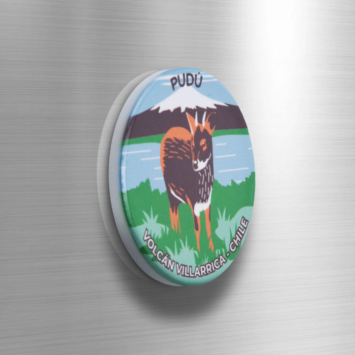 Imán Fauna de Chile Pudú