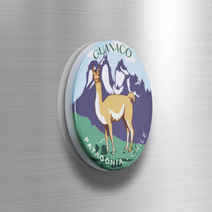 Imán Fauna de Chile Guanaco