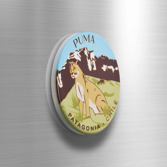 Imán Fauna de Chile Puma