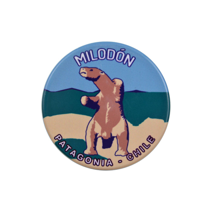 Imán Milodón Chile
