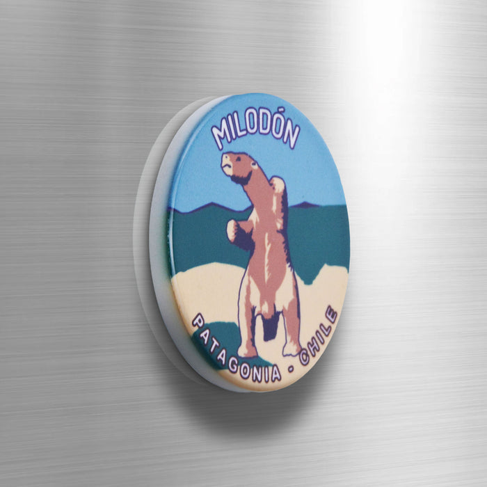 Imán Milodón Chile