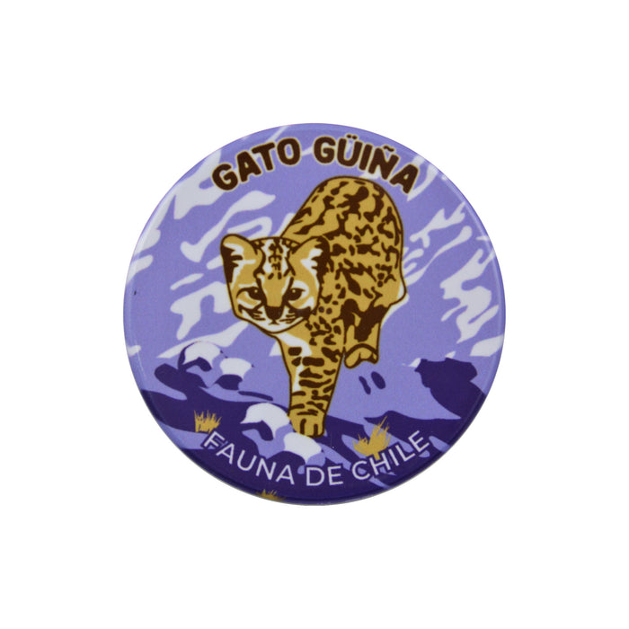 Imán Gato Güiña Fauna de Chile