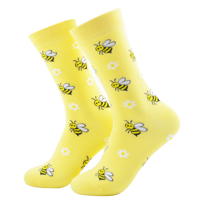Calcetines Abejas con Margaritas